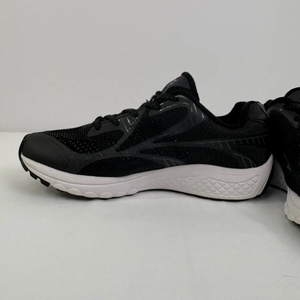 Propet One LT Black‎ Grey Mesh Running Walking Sneakers Shoes Women's Size 6.5